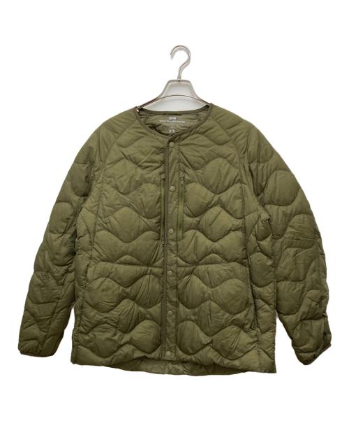 UNIQLO（ユニクロ）UNIQLO (ユニクロ) WHITE MOUNTAINEERING (ホワイトマウンテ二アニング) ウルトラライトダウンオーバーサイズジャケット オリーブ サイズ:XLの古着・服飾アイテム