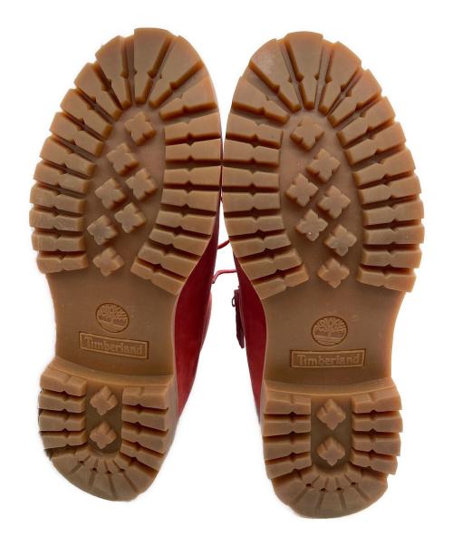Timberland（ティンバーランド）Timberland (ティンバーランド) 6inch Premium Boots レッド サイズ:9.5Ｗの古着・服飾アイテム