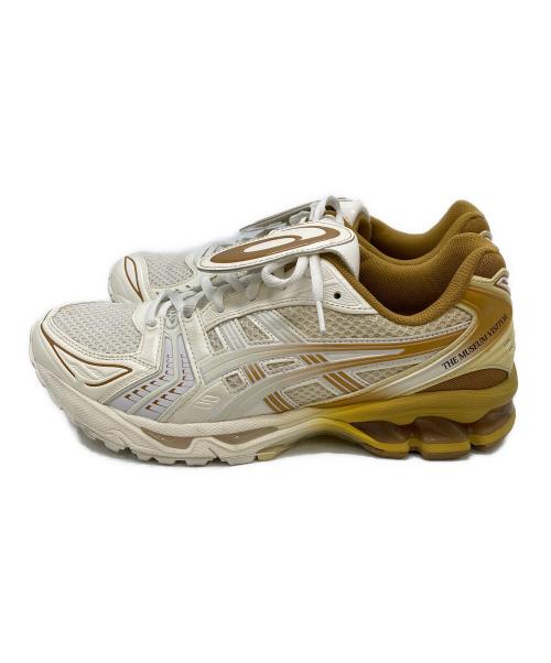 asics（アシックス）asics (アシックス) GEL-KAYANO 14 THE MUSEUM VISITOR CREAM/MINERAL BROWN サイズ:27.5cmの古着・服飾アイテム
