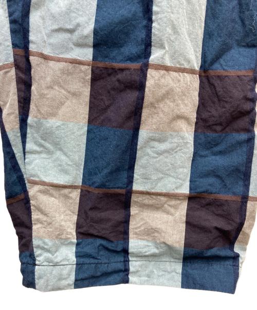 Marvine Pontiak Shirt Makers（マーヴィンポンティアックシャツメイカーズ）Marvine Pontiak Shirt Makers (マーヴィンポンティアックシャツメイカーズ) チェックイージーパンツ ネイビー サイズ:ONE SIZEの古着・服飾アイテム