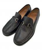 Salvatore Ferragamoサルヴァトーレ フェラガモ）の古着「ガンチーニビッドローファー」｜ブラック