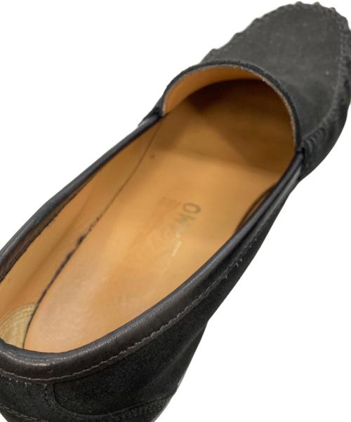 Salvatore Ferragamo（サルヴァトーレ フェラガモ）Salvatore Ferragamo (サルヴァトーレ フェラガモ) スエードドライビングシューズ ブラック サイズ:8 1/2の古着・服飾アイテム