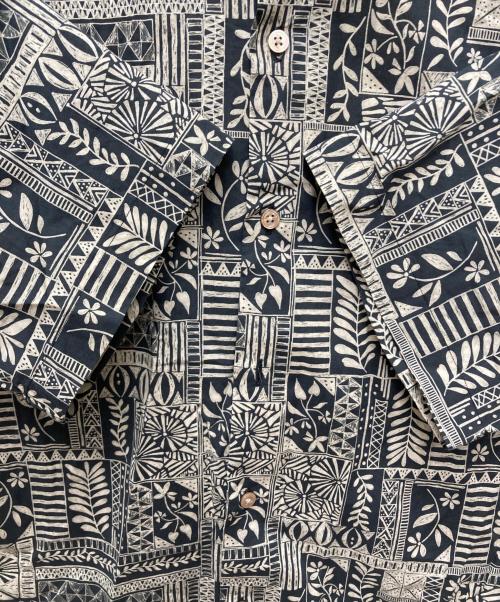 Paul Smith COLLECTION（ポールスミス コレクション）Paul Smith COLLECTION (ポールスミス コレクション) 柄シャツ グレー サイズ:Mの古着・服飾アイテム