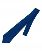 HERMESエルメス）の古着「H柄シルクネクタイ　ファソネ」｜スカイブルー