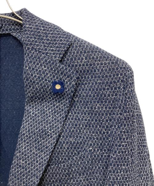 LARDINI（ラルディーニ）LARDINI (ラルディーニ) 3Bニットジャケット　EE0526AQ55 ネイビー サイズ:48の古着・服飾アイテム