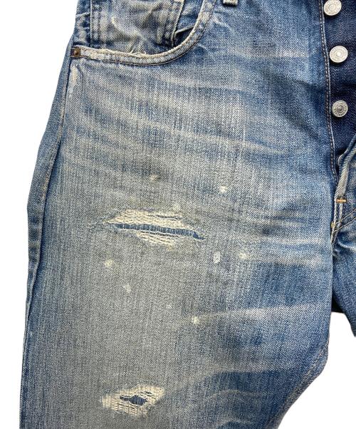 LEVI'S VINTAGE CLOTHING（リーバイス ビンテージ クロージング）LEVI'S VINTAGE CLOTHING (リーバイス ビンテージ クロージング) ダメージ加工ビッグE復刻デニムパンツ　71501 インディゴ サイズ:W36の古着・服飾アイテム