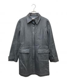 Rene（ルネ）の古着「ステンカラーコート」｜グレー