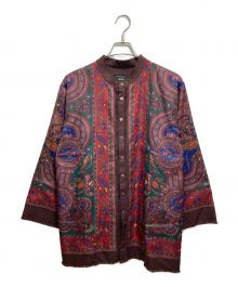 glamb（グラム）の古着「Bohemian stand collar SH」｜ブラウン