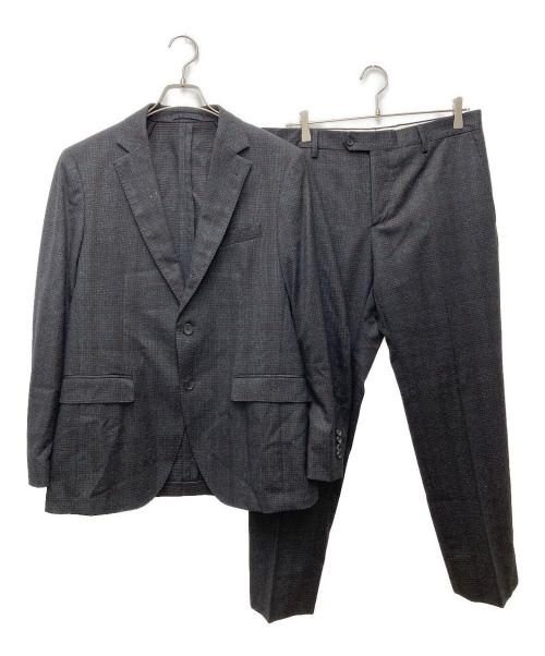 Salvatore Ferragamo（サルヴァトーレ フェラガモ）Salvatore Ferragamo (サルヴァトーレ フェラガモ) セットアップスーツ グレー サイズ:48の古着・服飾アイテム