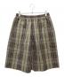 STUDIO NICHOLSON（スタジオ ニコルソン）の古着「ショートパンツ　51-10-721017」｜ブラウン