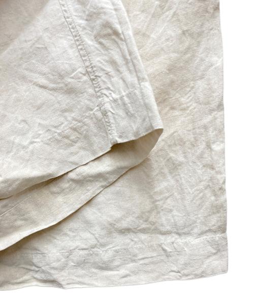 VINCENT JALBERT（ヴィンセント ジャルバート）VINCENT JALBERT (ヴィンセント ジャルバート) リネンワイドパンツ ベージュ サイズ:Lの古着・服飾アイテム