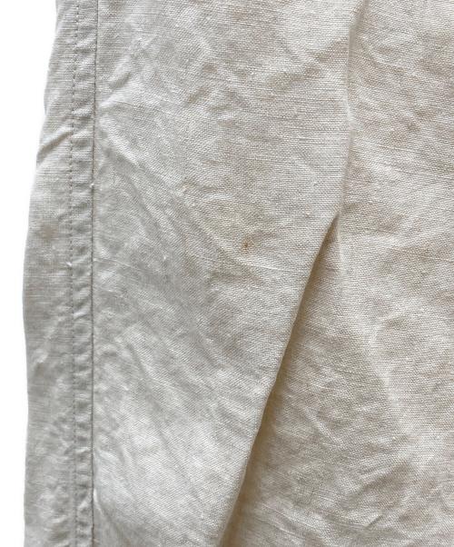 VINCENT JALBERT（ヴィンセント ジャルバート）VINCENT JALBERT (ヴィンセント ジャルバート) リネンワイドパンツ ベージュ サイズ:Lの古着・服飾アイテム