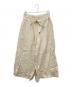 VINCENT JALBERT（ヴィンセント ジャルバート）の古着「リネンワイドパンツ」｜ベージュ