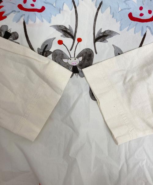 OLLEBOREBLA（アルベロベロ）OLLEBOREBLA (アルベロベロ) スカラッププリントワンピース アイボリー サイズ:表記なしの古着・服飾アイテム