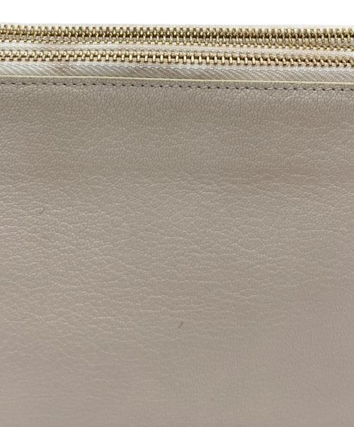 CELINE（セリーヌ）CELINE (セリーヌ) トリオラージショルダーバッグ アイボリーの古着・服飾アイテム