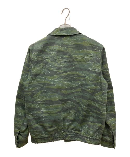 A.P.C.（アーペーセー）A.P.C. (アーペーセー) タイガーカモミリタリージャケット グリーン サイズ:Sの古着・服飾アイテム