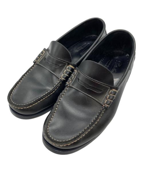 PARABOOT（パラブーツ）PARABOOT (パラブーツ) ’CORAUX’ローファー ダークネイビー サイズ: 6 1/2の古着・服飾アイテム