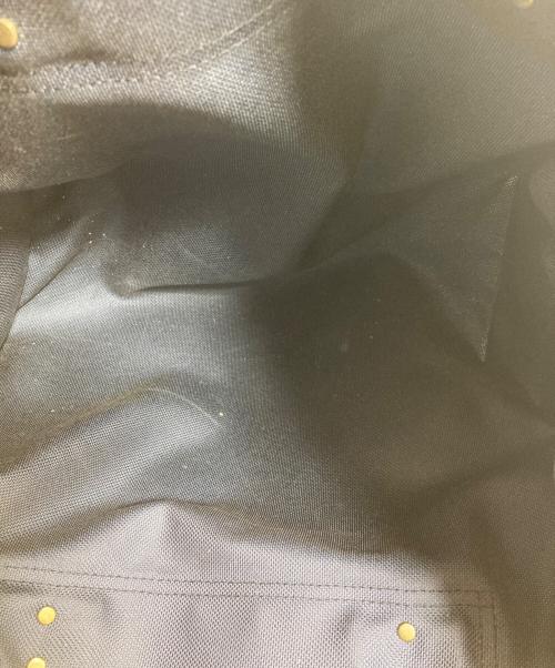 altadena works（アルタデナワークス）altadena works (アルタデナワークス) レザーハンドルトートバッグ ネイビーの古着・服飾アイテム
