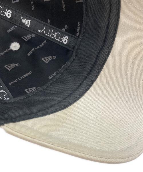 New Era（ニューエラ）New Era (ニューエラ) Yves Saint Laurent (イヴサンローラン) キャップ ベージュの古着・服飾アイテム
