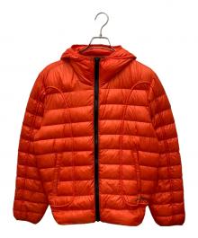 DIESEL（ディーゼル）の古着「3M シンサレート パデッド ナイロンパーカー」｜オレンジ