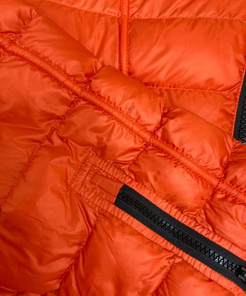 DIESEL（ディーゼル）DIESEL (ディーゼル) 3M シンサレート パデッド ナイロンパーカー オレンジ サイズ:Lの古着・服飾アイテム