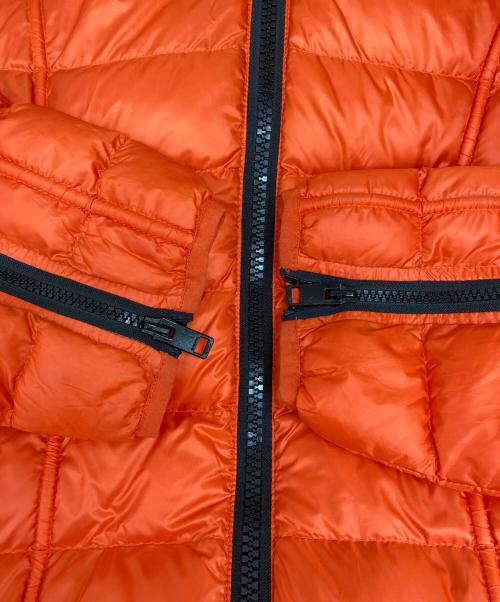 DIESEL（ディーゼル）DIESEL (ディーゼル) 3M シンサレート パデッド ナイロンパーカー オレンジ サイズ:Lの古着・服飾アイテム