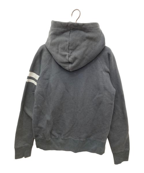 MOMOTARO JEANS（桃太郎ジーンズ）MOMOTARO JEANS (桃太郎ジーンズ) ダブルフェイスジップパーカー グレー サイズ:Mの古着・服飾アイテム