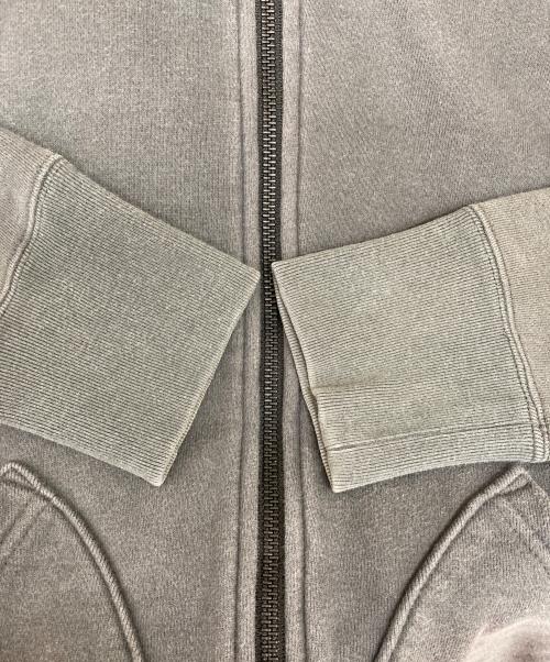 MOMOTARO JEANS（桃太郎ジーンズ）MOMOTARO JEANS (桃太郎ジーンズ) ダブルフェイスジップパーカー グレー サイズ:Mの古着・服飾アイテム