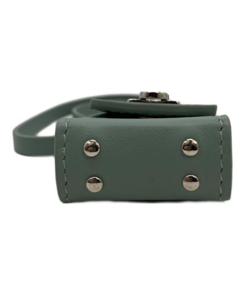 Ferragamo（フェラガモ）Ferragamo (フェラガモ) ガンチーニバッグチャーム グリーンの古着・服飾アイテム