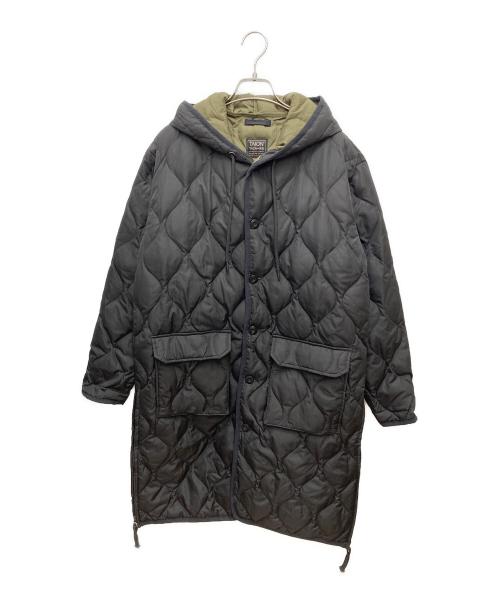 TAION（タイオン）TAION (タイオン) MILITARY LINE フード ダウンコート ブラック サイズ:XSの古着・服飾アイテム