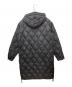 TAION (タイオン) MILITARY LINE フード ダウンコート ブラック サイズ:XS：8000円