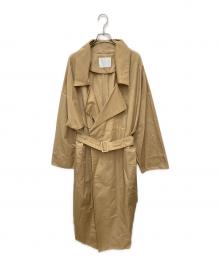 Mame Kurogouchi（マメクロゴウチ）の古着「Cotton Hemp Coat」｜ベージュ