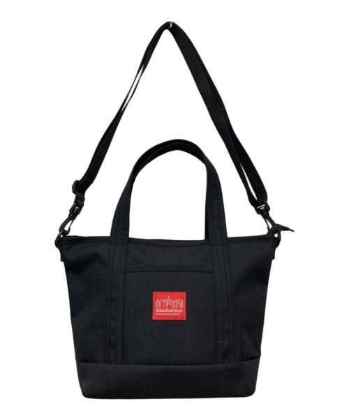 Manhattan Portage（マンハッタンポーテージ）Manhattan Portage (マンハッタンポーテージ) 2WAYトートバッグ ブラックの古着・服飾アイテム
