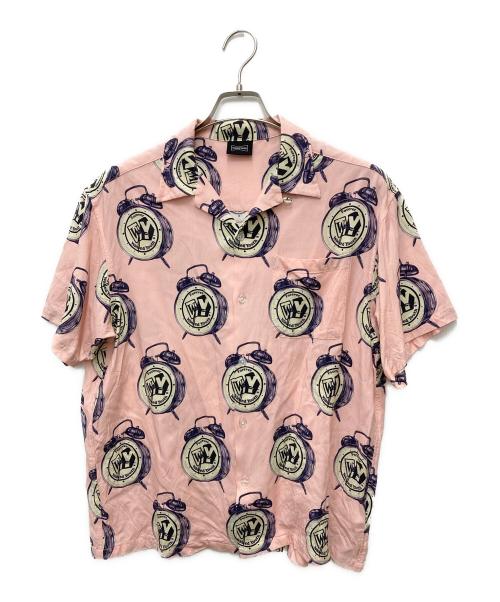 WASTED YOUTH（ウェイステッドユース）WASTED YOUTH (ウェイステッドユース) TOKION (トキオン) レーヨンアロハシャツ　PCG-11010-C ピンク サイズ:Mの古着・服飾アイテム