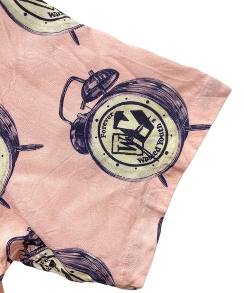 WASTED YOUTH（ウェイステッドユース）WASTED YOUTH (ウェイステッドユース) TOKION (トキオン) レーヨンアロハシャツ　PCG-11010-C ピンク サイズ:Mの古着・服飾アイテム