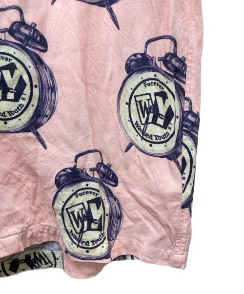 WASTED YOUTH（ウェイステッドユース）WASTED YOUTH (ウェイステッドユース) TOKION (トキオン) レーヨンアロハシャツ　PCG-11010-C ピンク サイズ:Mの古着・服飾アイテム