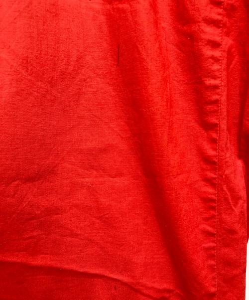 ISSEY MIYAKE（イッセイミヤケ）ISSEY MIYAKE (イッセイミヤケ) コットンパンツ　ME51-FF156 レッド サイズ:L～XLの古着・服飾アイテム