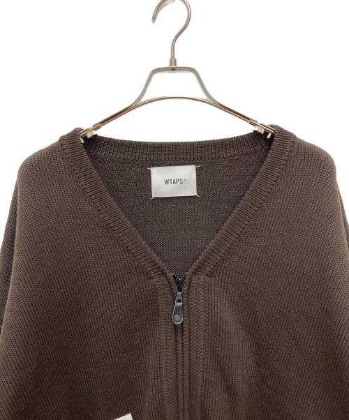 WTAPS（ダブルタップス）WTAPS (ダブルタップス) PALMER SWEATER ブラウン サイズ:4の古着・服飾アイテム