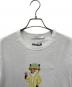 maison kitsune (メゾンキツネ) Dressed Fox Tシャツ　KW00138KJ0008 ホワイト サイズ:L：4000円