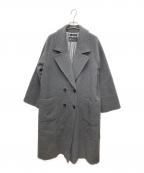 AMERICAN RAG CIEアメリカンラグシー）の古着「ダブルチェスターコート」｜グレー