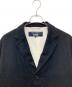 COMME des GARCONS HOMME (コムデギャルソン オム) ウールサージ製品縮絨3Bジャケット　HP-J105 ブラック サイズ:S：65000円