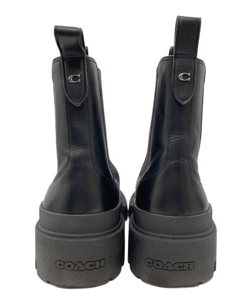 COACH（コーチ）COACH (コーチ) コルソン ブーツ シグネチャー　CX301 MFQ 7.5 D ブラック サイズ:26cmの古着・服飾アイテム