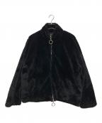 VANQUISHヴァンキッシュ）の古着「Shamo Eco Fur blouson　VWJ015」｜ブラック