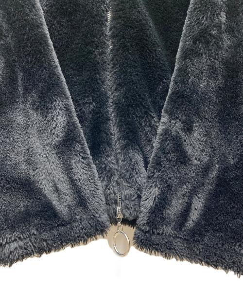 VANQUISH（ヴァンキッシュ）VANQUISH (ヴァンキッシュ) Shamo Eco Fur blouson　VWJ015 ブラック サイズ:Ｆの古着・服飾アイテム