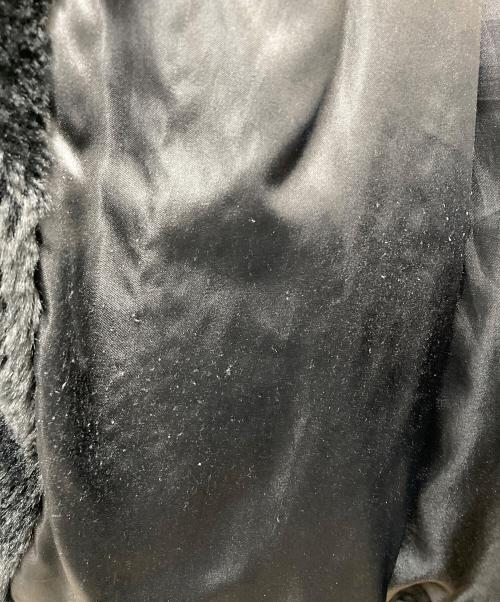 VANQUISH（ヴァンキッシュ）VANQUISH (ヴァンキッシュ) Shamo Eco Fur blouson　VWJ015 ブラック サイズ:Ｆの古着・服飾アイテム