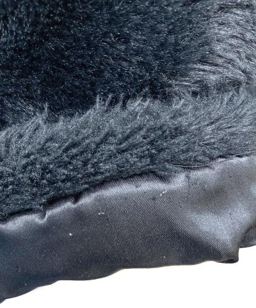 VANQUISH（ヴァンキッシュ）VANQUISH (ヴァンキッシュ) Shamo Eco Fur blouson　VWJ015 ブラック サイズ:Ｆの古着・服飾アイテム