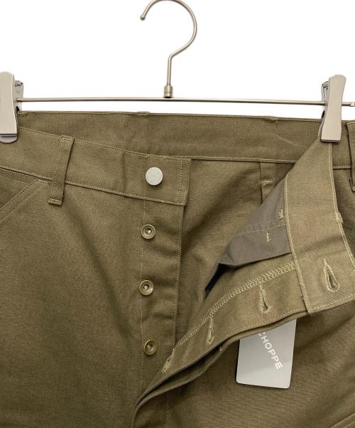 RE-PURPOSE（リパーパス）RE-PURPOSE (リパーパス) ダブルニーパンツ オリーブ サイズ:M 未使用品の古着・服飾アイテム