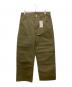 RE-PURPOSE（リパーパス）の古着「ダブルニーパンツ」｜オリーブ