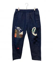 NOMA t.d.（ノーマティーディー）の古着「パッチワークデニムパンツ　N34-EDID03」｜ブルー