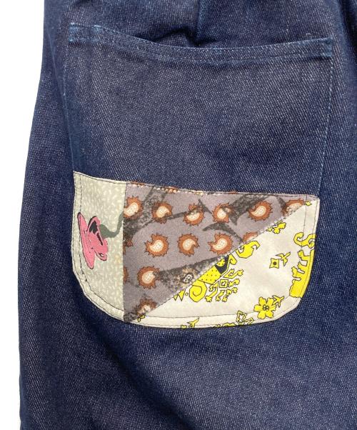 NOMA t.d.（ノーマティーディー）NOMA t.d. (ノーマティーディー) パッチワークデニムパンツ　N34-EDID03 ブルー サイズ:2の古着・服飾アイテム